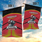 Trinidad and Tobago Cricket Custom Garden Flag Trinbago Strong - African Pride