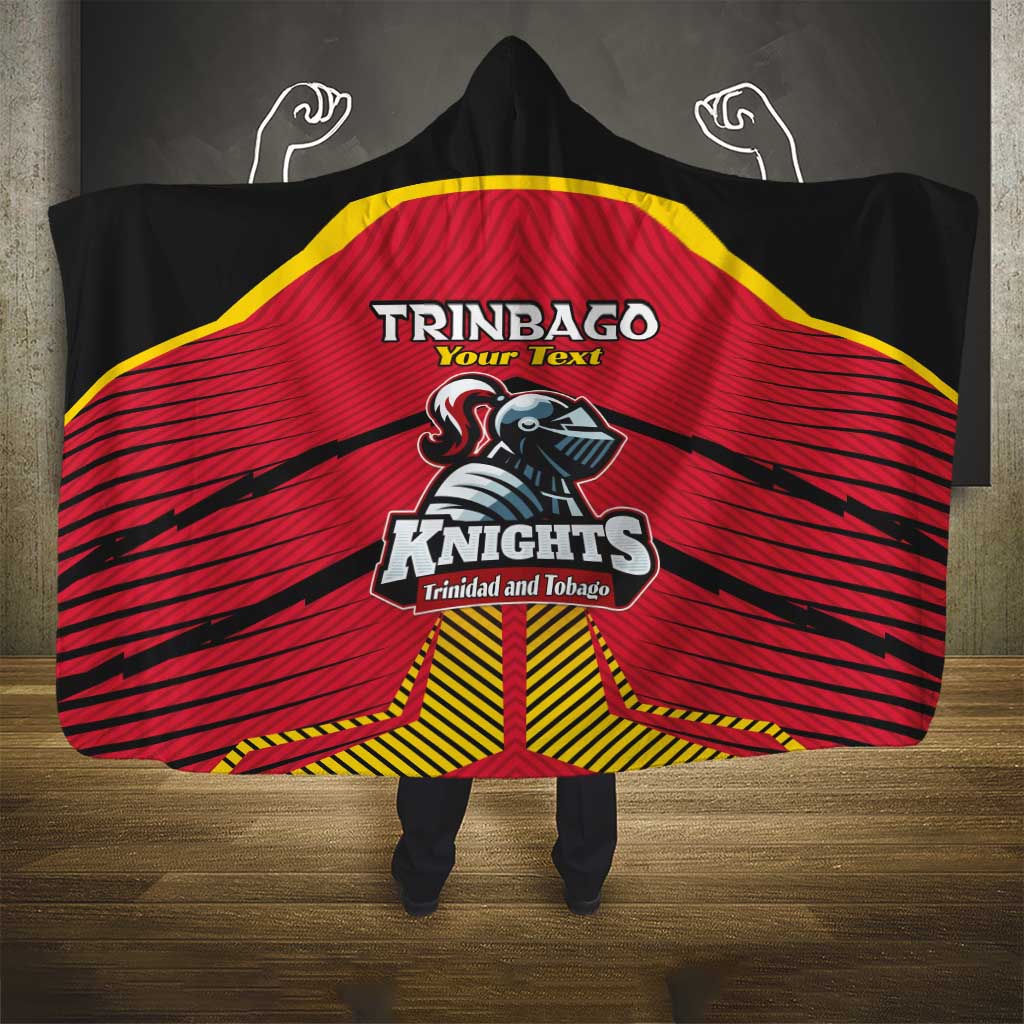 Trinidad and Tobago Cricket Custom Hooded Blanket Trinbago Strong - African Pride