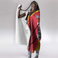 Trinidad and Tobago Cricket Custom Hooded Blanket Trinbago Strong - African Pride