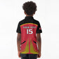 Trinidad and Tobago Cricket Custom Kid Polo Shirt Trinbago Strong - African Pride