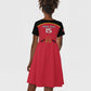 Trinidad and Tobago Cricket Custom Kid Short Sleeve Dress Trinbago Strong - African Pride