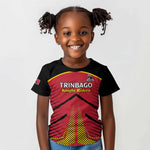 Trinidad and Tobago Cricket Custom Kid T shirt Trinbago Strong - African Pride
