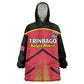 Trinidad and Tobago Cricket Custom Kid Wearable Blanket Hoodie Trinbago Strong - African Pride
