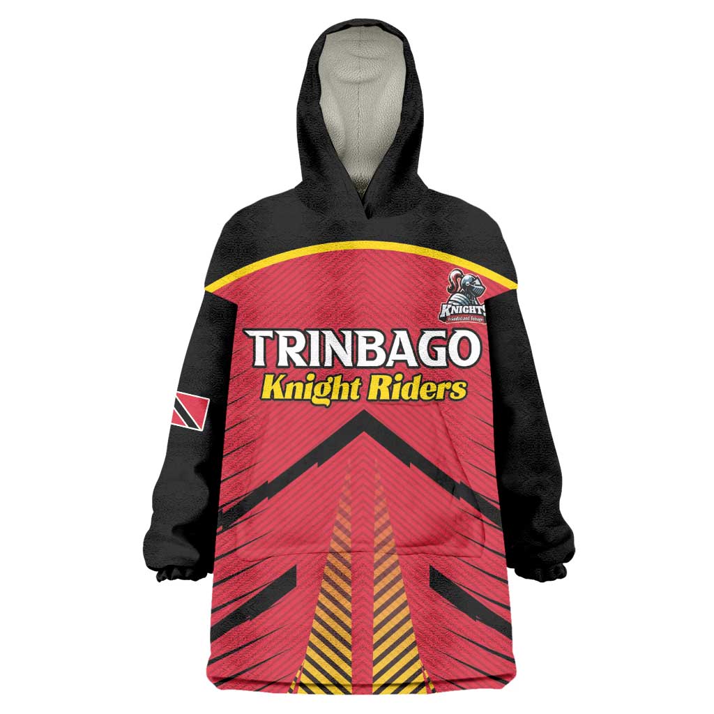 Trinidad and Tobago Cricket Custom Kid Wearable Blanket Hoodie Trinbago Strong - African Pride