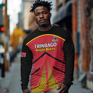 Trinidad and Tobago Cricket Custom Long Sleeve Shirt Trinbago Strong - African Pride