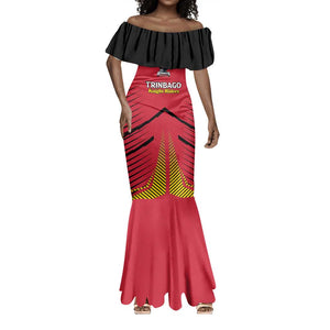Trinidad and Tobago Cricket Custom Mermaid Dress Trinbago Strong - African Pride