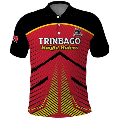 Trinidad and Tobago Cricket Custom Polo Shirt Trinbago Strong - African Pride