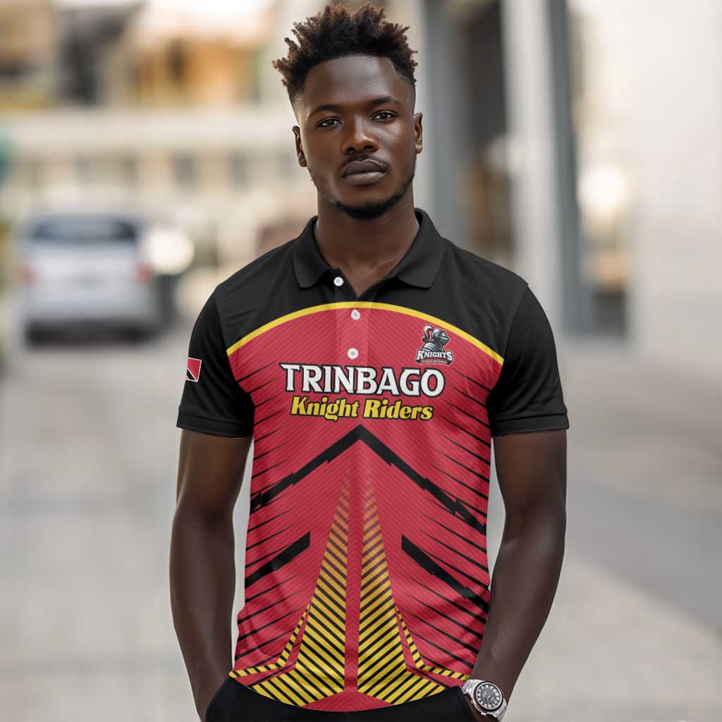 Trinidad and Tobago Cricket Custom Polo Shirt Trinbago Strong - African Pride
