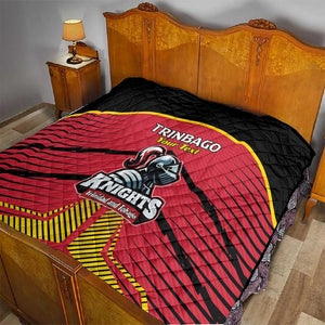 Trinidad and Tobago Cricket Custom Quilt Trinbago Strong - African Pride