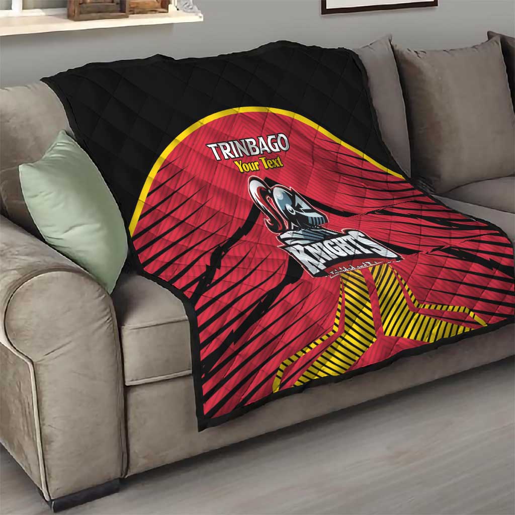 Trinidad and Tobago Cricket Custom Quilt Trinbago Strong - African Pride