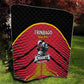 Trinidad and Tobago Cricket Custom Quilt Trinbago Strong - African Pride