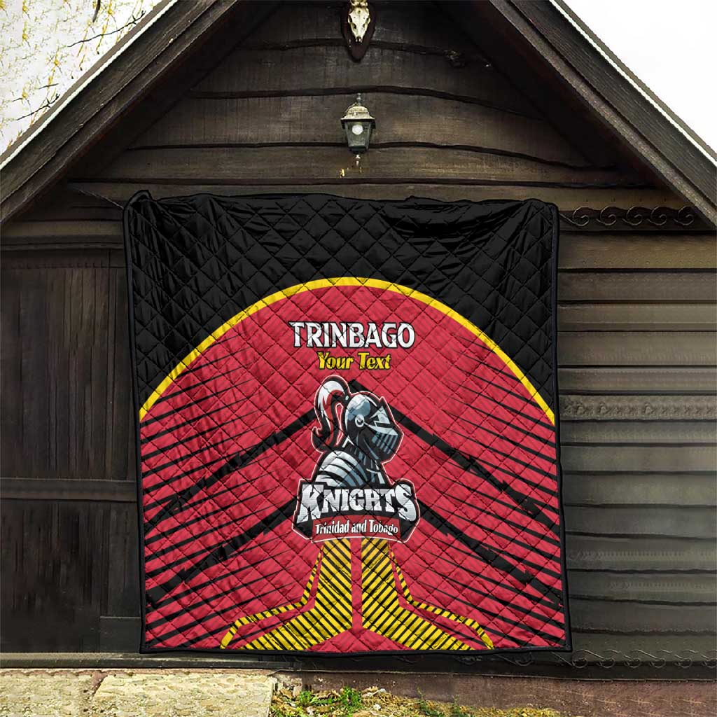 Trinidad and Tobago Cricket Custom Quilt Trinbago Strong - African Pride