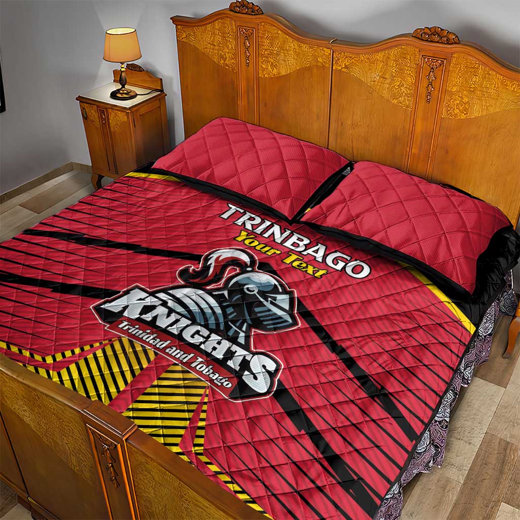 Trinidad and Tobago Cricket Custom Quilt Bed Set Trinbago Strong - African Pride
