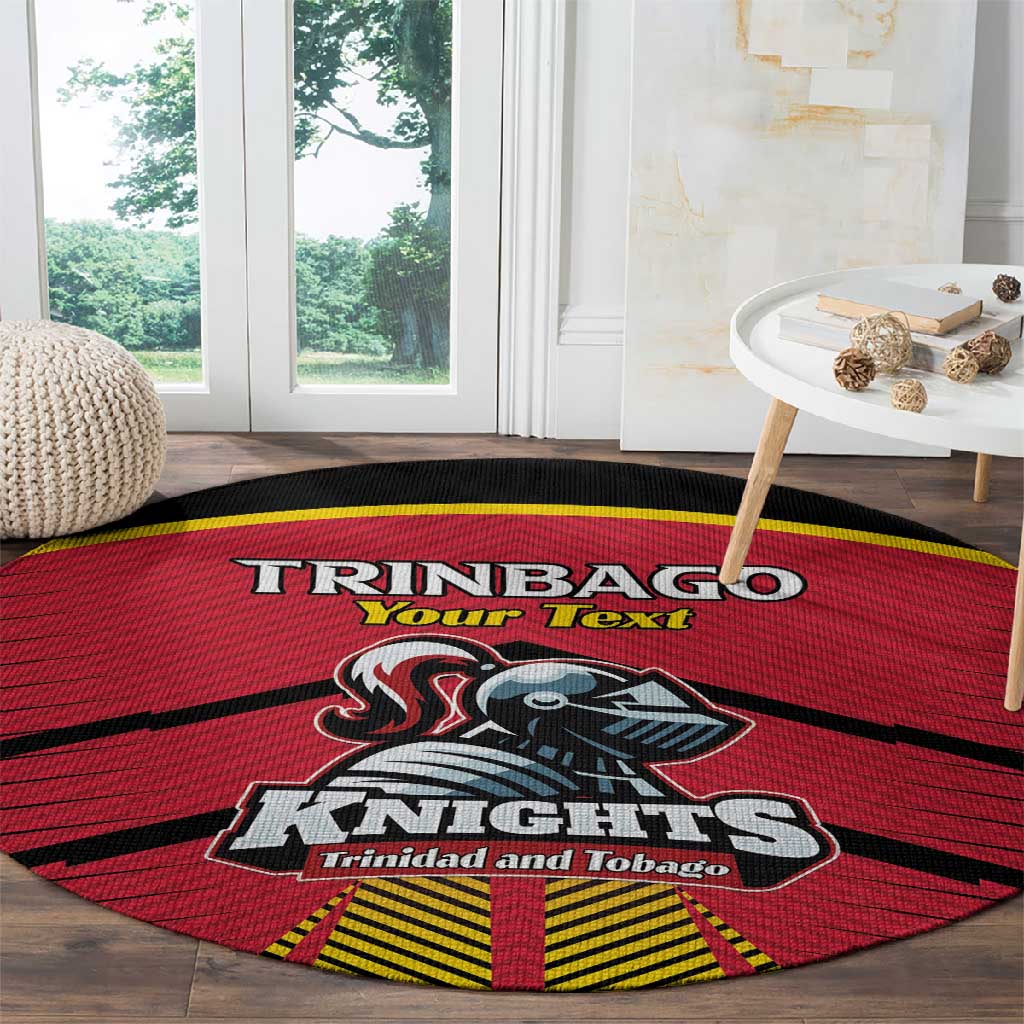 Trinidad and Tobago Cricket Custom Round Carpet Trinbago Strong - African Pride