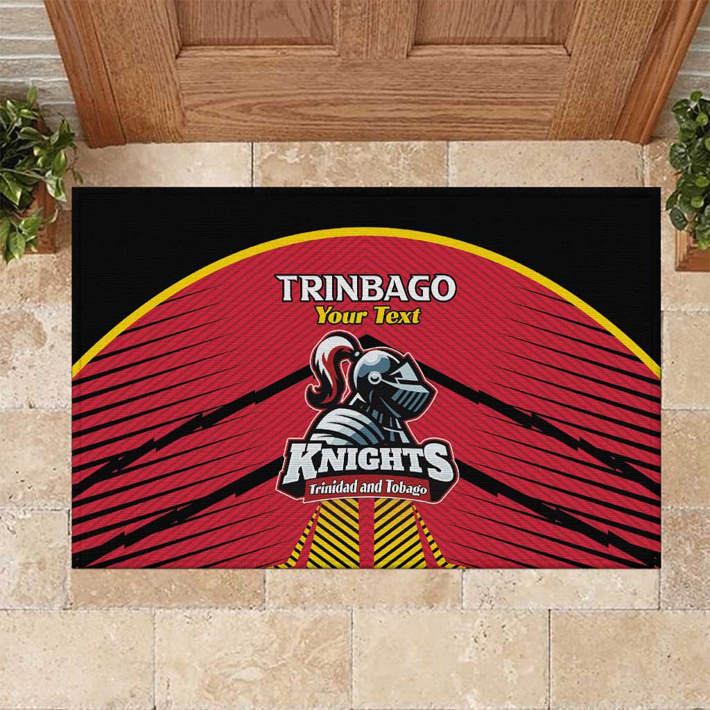 Trinidad and Tobago Cricket Custom Rubber Doormat Trinbago Strong - African Pride