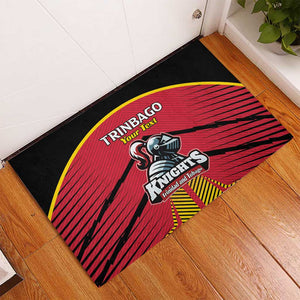 Trinidad and Tobago Cricket Custom Rubber Doormat Trinbago Strong - African Pride
