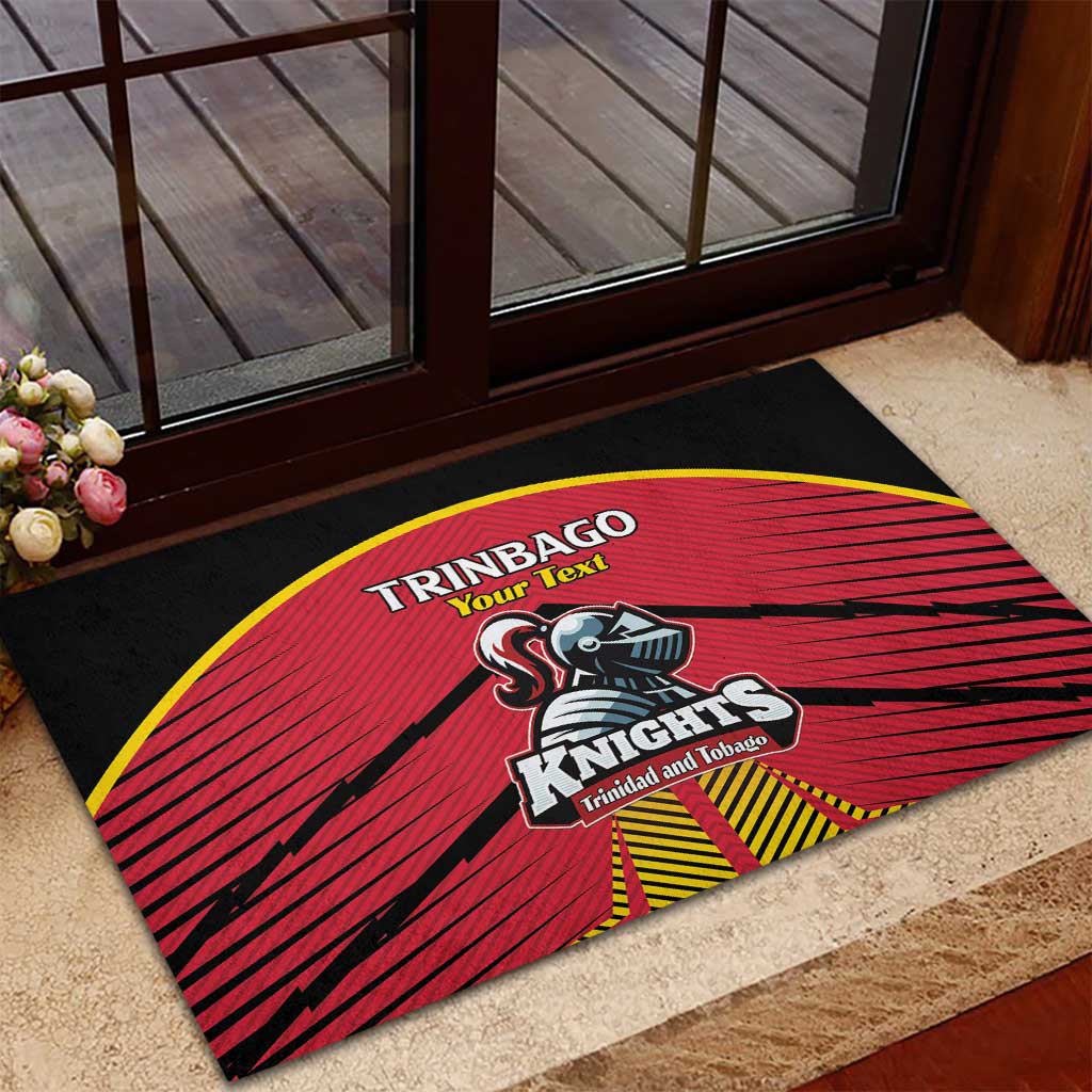 Trinidad and Tobago Cricket Custom Rubber Doormat Trinbago Strong - African Pride