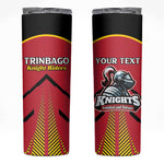 Trinidad and Tobago Cricket Custom Skinny Tumbler Trinbago Strong - African Pride