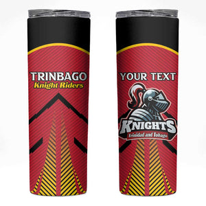 Trinidad and Tobago Cricket Custom Skinny Tumbler Trinbago Strong - African Pride