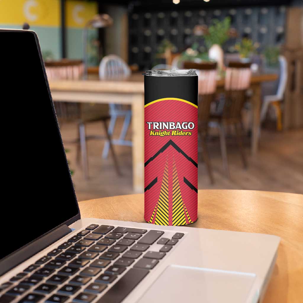 Trinidad and Tobago Cricket Custom Skinny Tumbler Trinbago Strong - African Pride