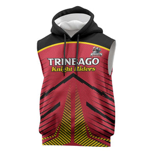 Trinidad and Tobago Cricket Sleeveless Hoodie Trinbago Strong - African Pride