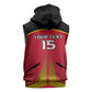 Trinidad and Tobago Cricket Sleeveless Hoodie Trinbago Strong - African Pride