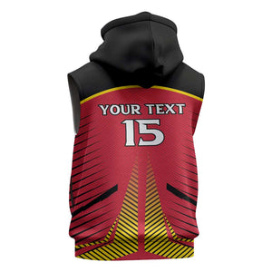 Trinidad and Tobago Cricket Sleeveless Hoodie Trinbago Strong - African Pride