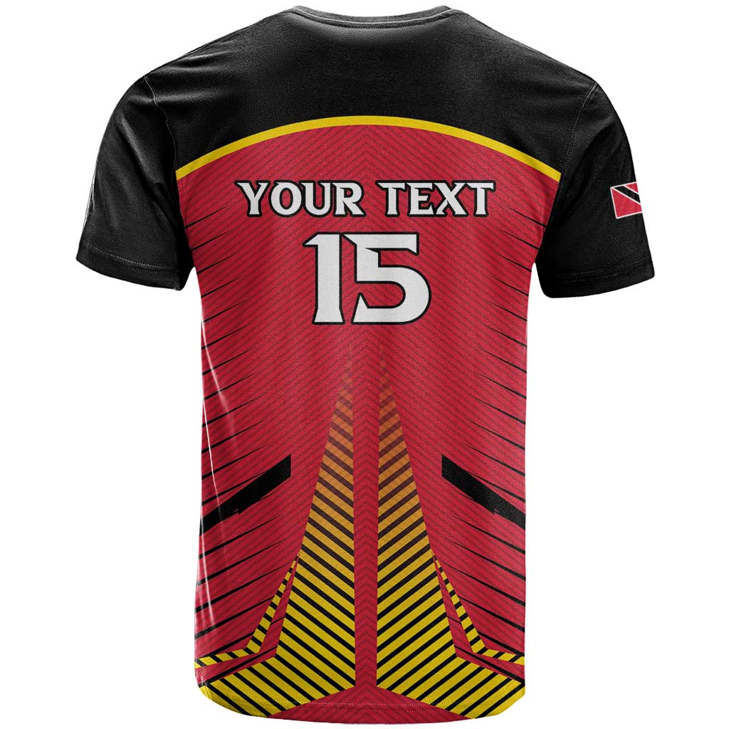Trinidad and Tobago Cricket Custom T shirt Trinbago Strong - African Pride