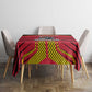 Trinidad and Tobago Cricket Custom Tablecloth Trinbago Strong - African Pride