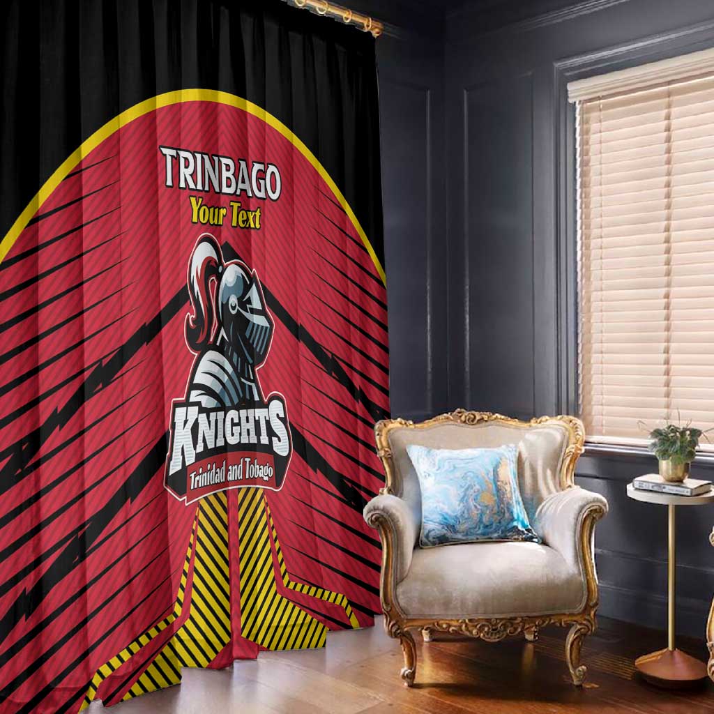Trinidad and Tobago Cricket Custom Window Curtain Trinbago Strong - African Pride