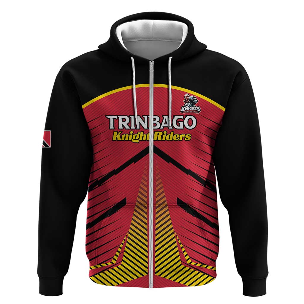 Trinidad and Tobago Cricket Custom Zip Hoodie Trinbago Strong - African Pride