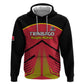 Trinidad and Tobago Cricket Custom Zip Hoodie Trinbago Strong - African Pride