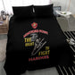 African American Heroes Bedding Set Montford Point Marines - Black - African Pride