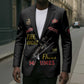 Montford Point Marines Blazer The Right To Fight - Black