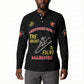 Montford Point Marines Button Sweatshirt The Right To Fight - Black