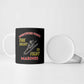 Montford Point Marines Ceramic Mug The Right To Fight - Black