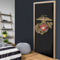 Montford Point Marines Door Cover The Right To Fight - Black