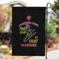 African American Heroes Garden Flag Montford Point Marines - Black - African Pride