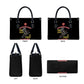 Montford Point Marines Leather Bag The Right To Fight - Black