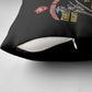 Montford Point Marines Pillow Cover The Right To Fight - Black