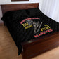 African American Heroes Quilt Bed Set Montford Point Marines - Black - African Pride