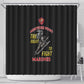 African American Heroes Shower Curtain Montford Point Marines - Black - African Pride