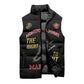 Montford Point Marines Sleeveless Puffer Jacket The Right To Fight - Black