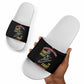 Montford Point Marines Slide Sandals The Right To Fight - Black