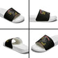 Montford Point Marines Slide Sandals The Right To Fight - Black