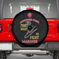 African American Heroes Spare Tire Cover Montford Point Marines - Black - African Pride