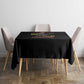 African American Heroes Tablecloth Montford Point Marines - Black - African Pride