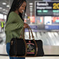 Montford Point Marines Travel Bag The Right To Fight - Black