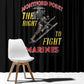 African American Heroes Window Curtain Montford Point Marines - Black - African Pride