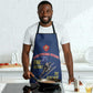 Montford Point Marines Apron The Right To Fight - Blue